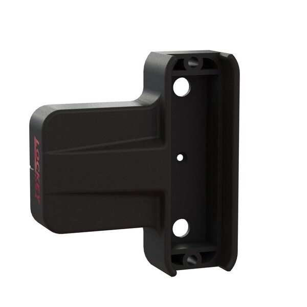 Lockey Usa Lockey Adapter for Installing the 2835 and 2830 on Vinyl and Ornamental Gates Black Finish 2835-ADAPTER-BK - main